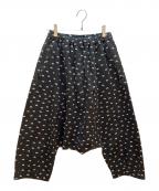 COMME des GARCONSコムデギャルソン）の古着「サルエルパンツ」｜ブラック