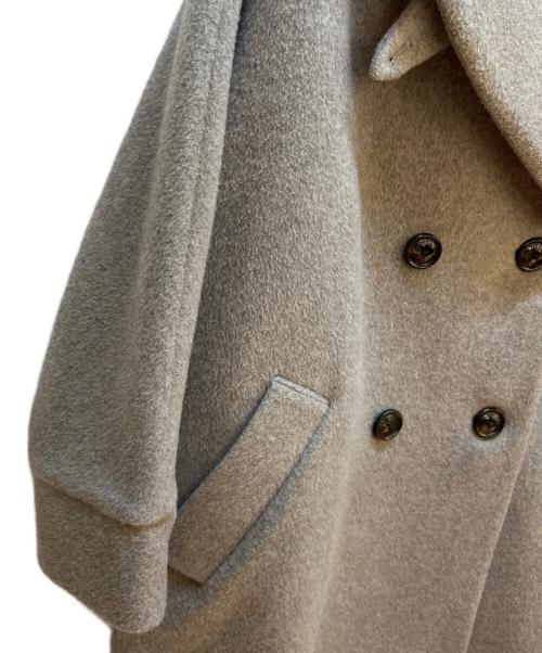 ticca（ティッカ）ticca (ティッカ) 厚手コート ライトグレー サイズ:Ｆの古着・服飾アイテム