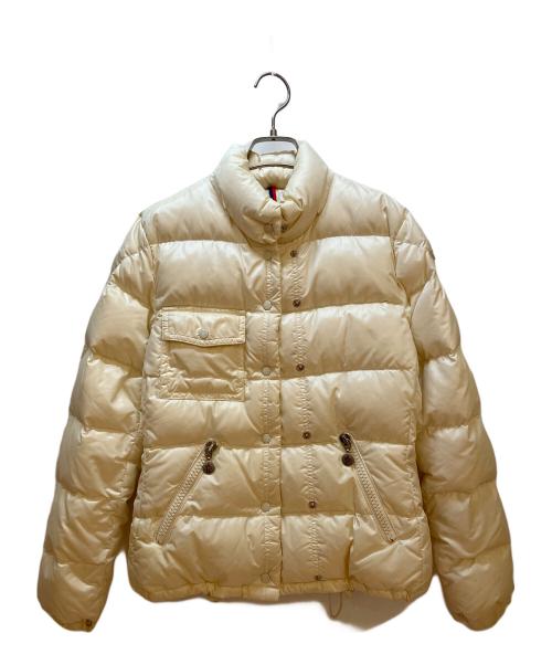 MONCLER（モンクレール）MONCLER (モンクレール) ダウンジャケット アイボリーの古着・服飾アイテム