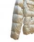 中古・古着 MONCLER (モンクレール) ダウンジャケット アイボリー：15000円