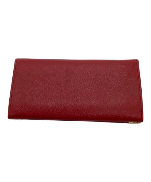 Yves Saint Laurent（イヴサンローラン）Yves Saint Laurent (イヴサンローラン) 2つ折り財布 レッドの古着・服飾アイテム