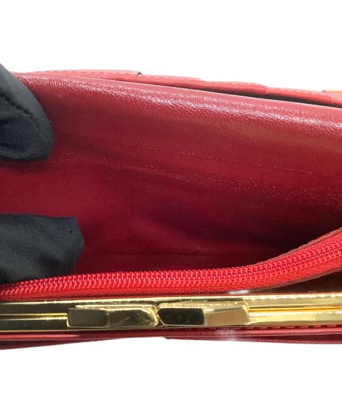 Yves Saint Laurent（イヴサンローラン）Yves Saint Laurent (イヴサンローラン) 2つ折り財布 レッドの古着・服飾アイテム