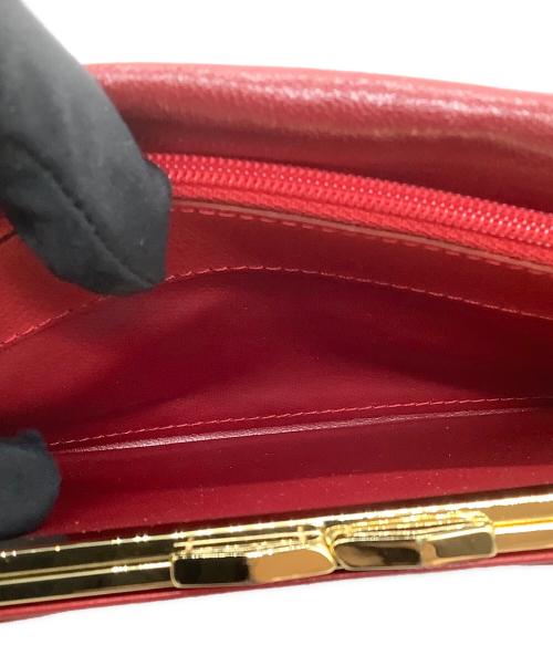 Yves Saint Laurent（イヴサンローラン）Yves Saint Laurent (イヴサンローラン) 2つ折り財布 レッドの古着・服飾アイテム