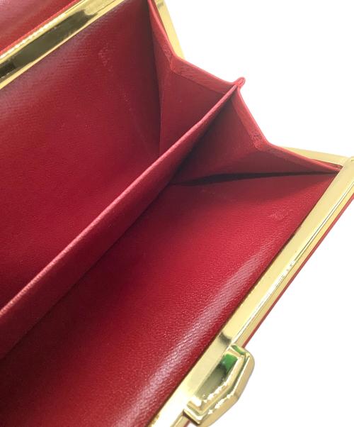 Yves Saint Laurent（イヴサンローラン）Yves Saint Laurent (イヴサンローラン) 2つ折り財布 レッドの古着・服飾アイテム