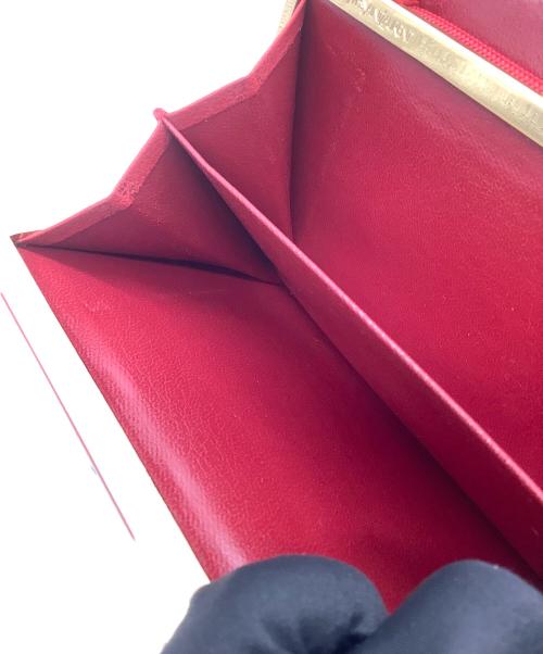 Yves Saint Laurent（イヴサンローラン）Yves Saint Laurent (イヴサンローラン) 2つ折り財布 レッドの古着・服飾アイテム