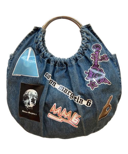 MM6 Maison Margiela（エムエムシックスメゾンマルジェラ）MM6 Maison Margiela (エムエムシックスメゾンマルジェラ) ハンドバッグ インディゴの古着・服飾アイテム
