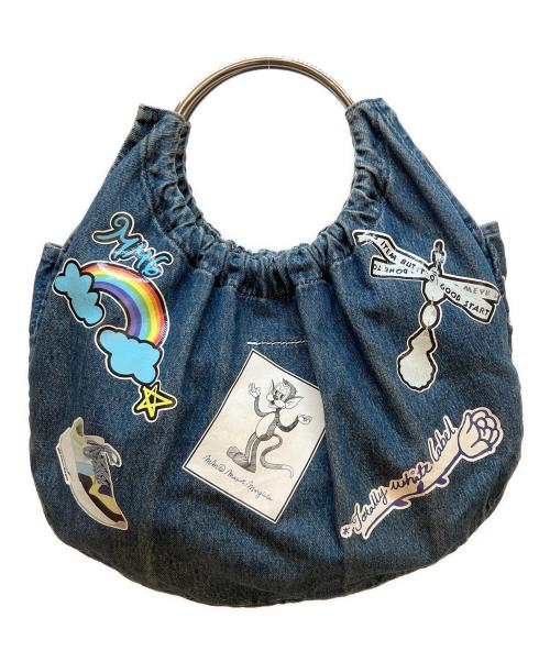 MM6 Maison Margiela（エムエムシックスメゾンマルジェラ）MM6 Maison Margiela (エムエムシックスメゾンマルジェラ) ハンドバッグ インディゴの古着・服飾アイテム