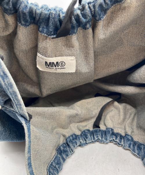 MM6 Maison Margiela（エムエムシックスメゾンマルジェラ）MM6 Maison Margiela (エムエムシックスメゾンマルジェラ) ハンドバッグ インディゴの古着・服飾アイテム