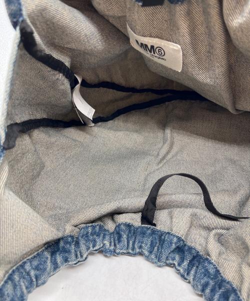 MM6 Maison Margiela（エムエムシックスメゾンマルジェラ）MM6 Maison Margiela (エムエムシックスメゾンマルジェラ) ハンドバッグ インディゴの古着・服飾アイテム