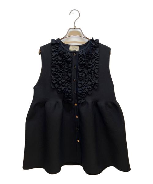 UNITED ARROWS TOKYO（ユナイテッドアローズトウキョウ）UNITED ARROWS TOKYO (ユナイテッドアローズトウキョウ) ノースリーブブラウス ブラック サイズ:FREEの古着・服飾アイテム