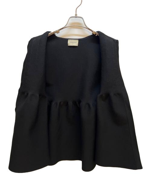 UNITED ARROWS TOKYO（ユナイテッドアローズトウキョウ）UNITED ARROWS TOKYO (ユナイテッドアローズトウキョウ) ノースリーブブラウス ブラック サイズ:FREEの古着・服飾アイテム
