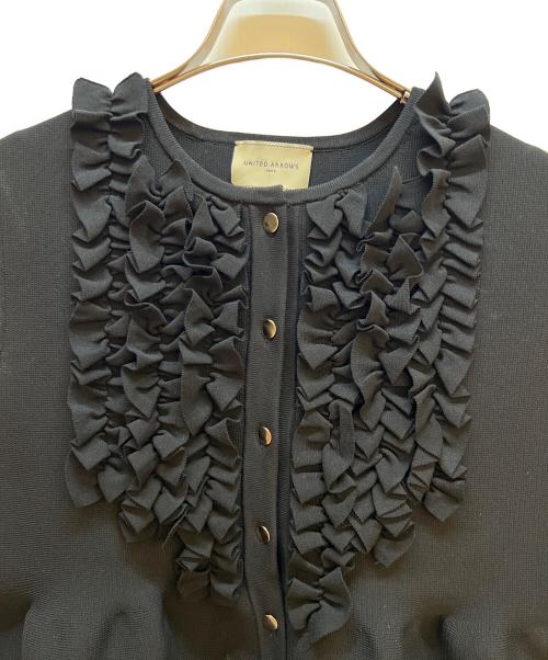 UNITED ARROWS TOKYO（ユナイテッドアローズトウキョウ）UNITED ARROWS TOKYO (ユナイテッドアローズトウキョウ) ノースリーブブラウス ブラック サイズ:FREEの古着・服飾アイテム