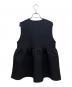 UNITED ARROWS TOKYO (ユナイテッドアローズトウキョウ) ノースリーブブラウス ブラック サイズ:FREE：15000円