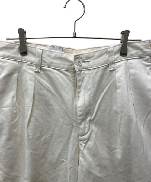 ALPHA（アルファ）ALPHA (アルファ) ツータックパンツ ベージュ サイズ:Mの古着・服飾アイテム