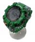 CASIO (カシオ) デジタルウォッチ/G-SHOCK ブラック×グリーン：30000円