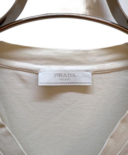 PRADA（プラダ）PRADA (プラダ) 半袖カットソー ホワイト サイズ:XSの古着・服飾アイテム