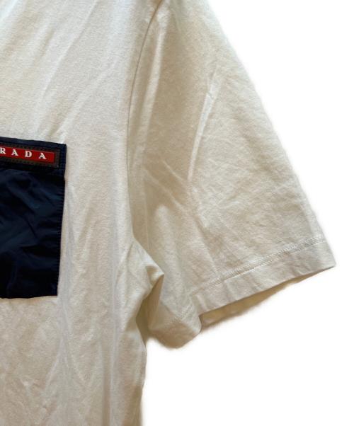 PRADA（プラダ）PRADA (プラダ) 半袖カットソー ホワイト サイズ:XSの古着・服飾アイテム