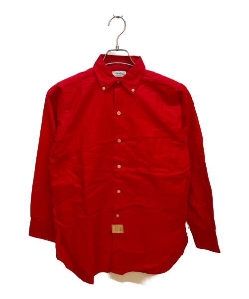 MODEL（モデル）MODEL (モデル) 長袖シャツ レッド サイズ:不明の古着・服飾アイテム