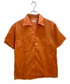 monhattanマンハッタン）の古着「半袖シャツ」｜オレンジ
