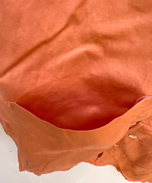 monhattan（マンハッタン）monhattan (マンハッタン) 半袖シャツ オレンジ サイズ:Lの古着・服飾アイテム