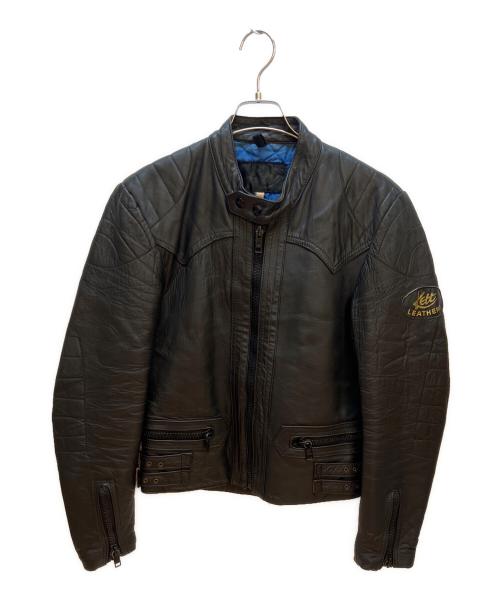KETT（ケット）KETT (ケット) レザージャケット ブラック サイズ:36の古着・服飾アイテム