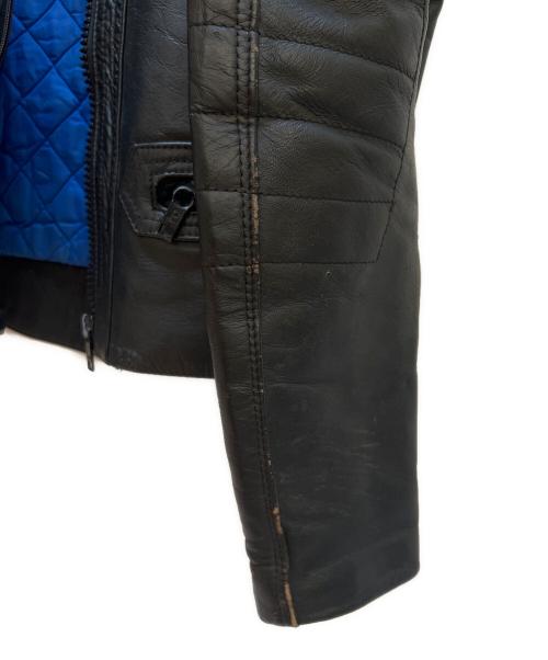 KETT（ケット）KETT (ケット) レザージャケット ブラック サイズ:36の古着・服飾アイテム