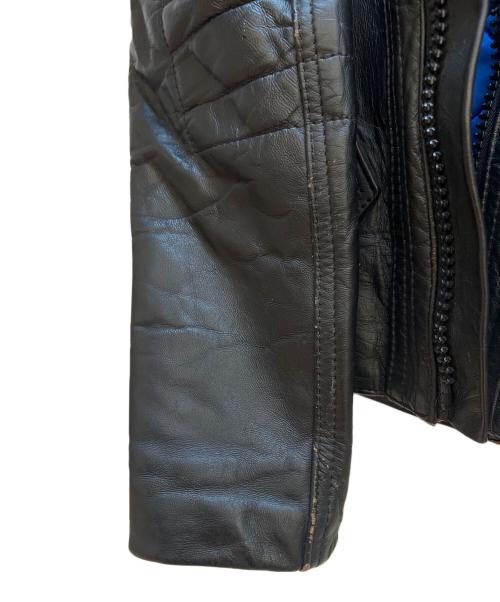 KETT（ケット）KETT (ケット) レザージャケット ブラック サイズ:36の古着・服飾アイテム