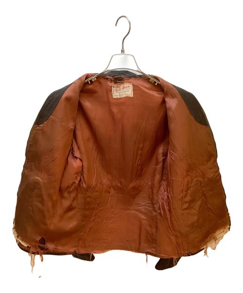 Field Steam（フィールドスチーム）Field Steam (フィールドスチーム) レザージャケット ブラウン サイズ:不明の古着・服飾アイテム