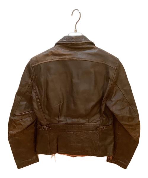 Field Steam（フィールドスチーム）Field Steam (フィールドスチーム) レザージャケット ブラウン サイズ:不明の古着・服飾アイテム