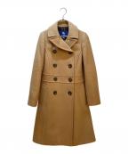 BURBERRY BLUE LABELバーバリー ブルー レーベル）の古着「チェスターコート」｜ベージュ