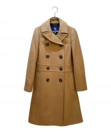 BURBERRY BLUE LABEL（バーバリー ブルー レーベル）の古着「チェスターコート」｜ベージュ