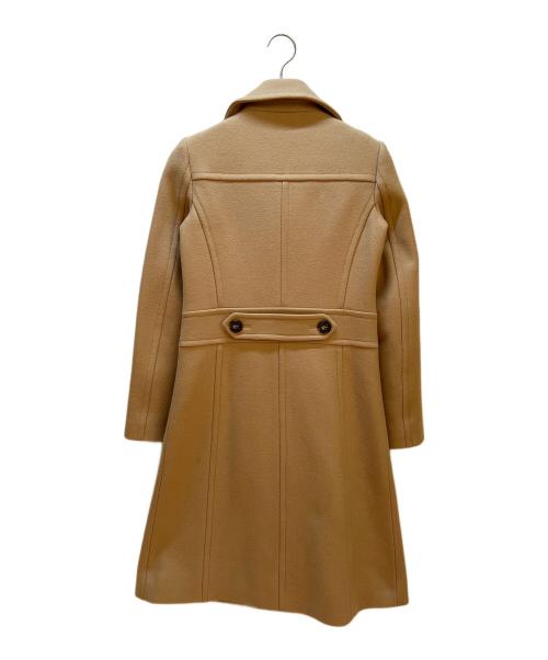 BURBERRY BLUE LABEL（バーバリー ブルー レーベル）BURBERRY BLUE LABEL (バーバリー ブルー レーベル) チェスターコート ベージュ サイズ:36の古着・服飾アイテム