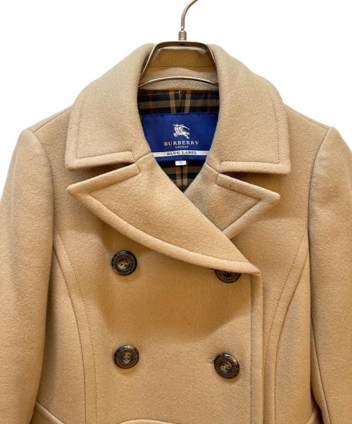 BURBERRY BLUE LABEL（バーバリー ブルー レーベル）BURBERRY BLUE LABEL (バーバリー ブルー レーベル) チェスターコート ベージュ サイズ:36の古着・服飾アイテム