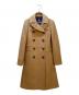 BURBERRY BLUE LABEL（バーバリー ブルー レーベル）の古着「チェスターコート」｜ベージュ