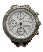 HAMILTONハミルトン）の古着「クロノグラフ」｜ホワイト