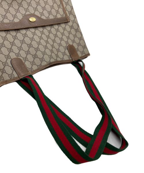 GUCCI（グッチ）GUCCI (グッチ) トートバッグ ブラウンの古着・服飾アイテム