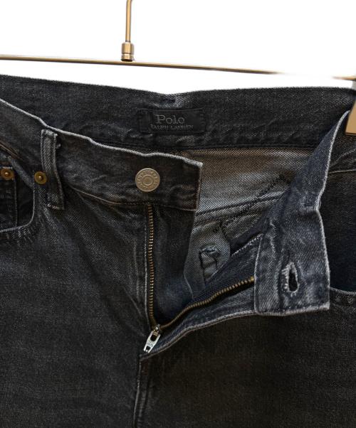 POLO RALPH LAUREN（ポロ・ラルフローレン）POLO RALPH LAUREN (ポロ・ラルフローレン) デニムパンツ ブラック サイズ:W25の古着・服飾アイテム