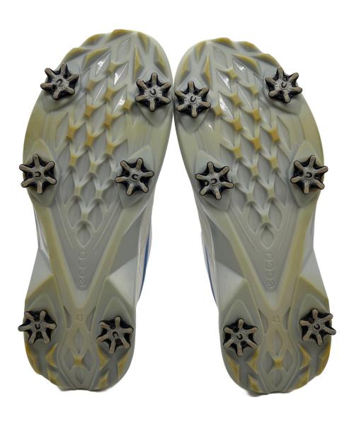 ECCO（エコー）ECCO (エコー) レザー ゴルフシューズ ホワイト サイズ:27.5cmの古着・服飾アイテム