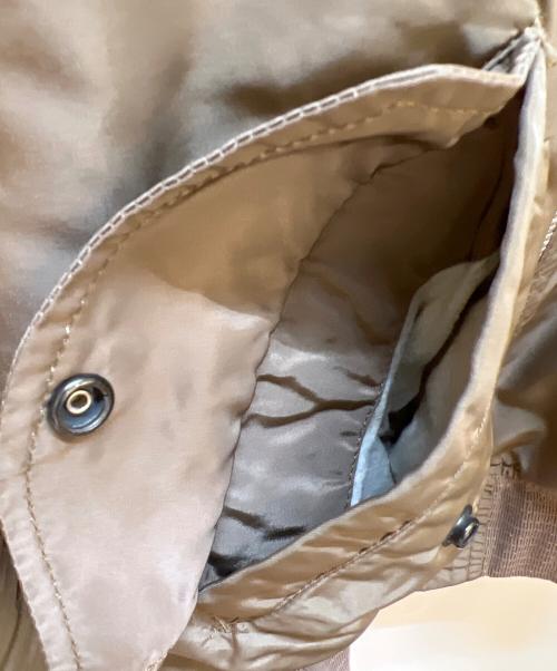 ALPHA INDUSTRIES（アルファインダストリーズ）ALPHA INDUSTRIES (アルファインダストリーズ) フライトジャケット ブラウン×オレンジ サイズ:Lの古着・服飾アイテム