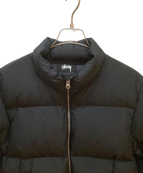 stussy（ステューシー）stussy (ステューシー) Down Puffer Nylonジャケット ブラック サイズ:Sの古着・服飾アイテム