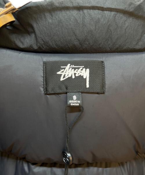 stussy（ステューシー）stussy (ステューシー) Down Puffer Nylonジャケット ブラック サイズ:Sの古着・服飾アイテム