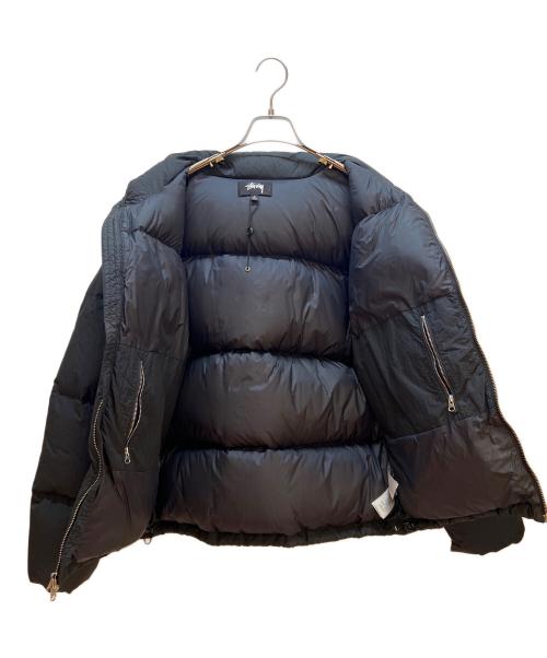 stussy（ステューシー）stussy (ステューシー) Down Puffer Nylonジャケット ブラック サイズ:Sの古着・服飾アイテム