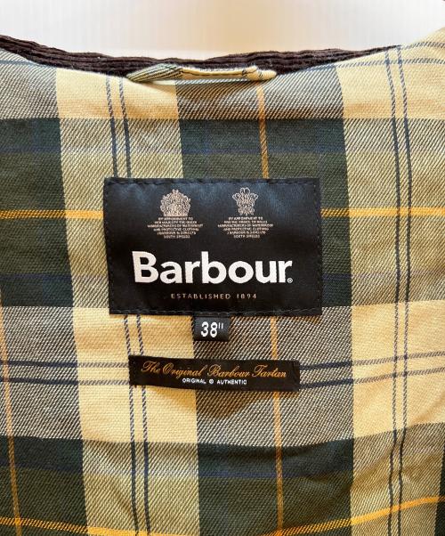 Barbour（バブアー）Barbour (バブアー) BEDALE VEST グリーン×ブラウン サイズ:38の古着・服飾アイテム