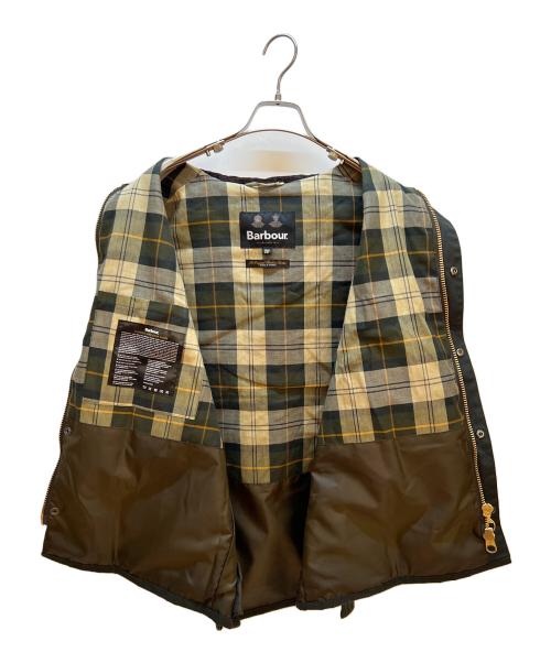 Barbour（バブアー）Barbour (バブアー) BEDALE VEST グリーン×ブラウン サイズ:38の古着・服飾アイテム