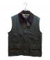 Barbour（バブアー）の古着「BEDALE VEST」｜グリーン×ブラウン