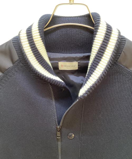 MONCLER（モンクレール）MONCLER (モンクレール) ジャケット ネイビー サイズ:Mの古着・服飾アイテム