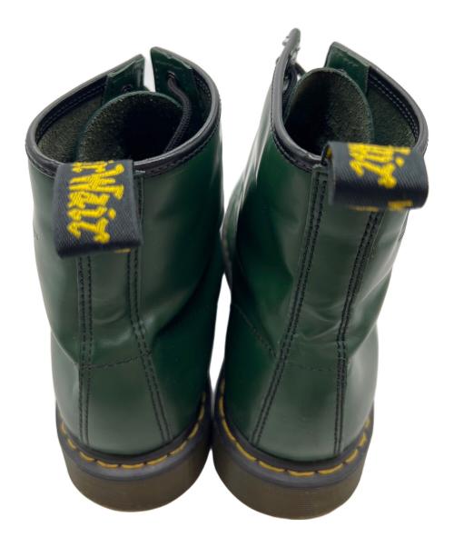 Dr.Martens（ドクターマーチン）Dr.Martens (ドクターマーチン) 8ホールブーツ グリーン サイズ:41の古着・服飾アイテム