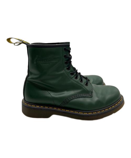 Dr.Martens（ドクターマーチン）Dr.Martens (ドクターマーチン) 8ホールブーツ グリーン サイズ:41の古着・服飾アイテム