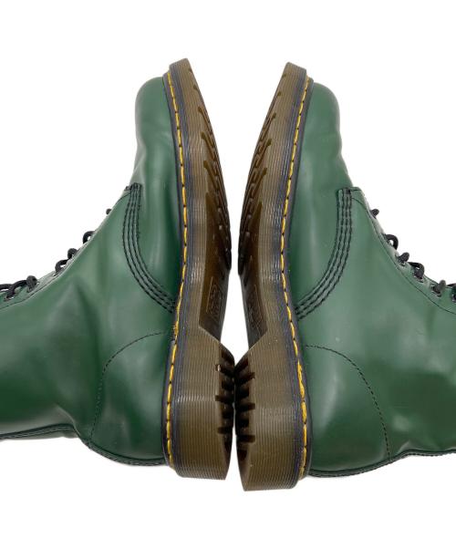 Dr.Martens（ドクターマーチン）Dr.Martens (ドクターマーチン) 8ホールブーツ グリーン サイズ:41の古着・服飾アイテム