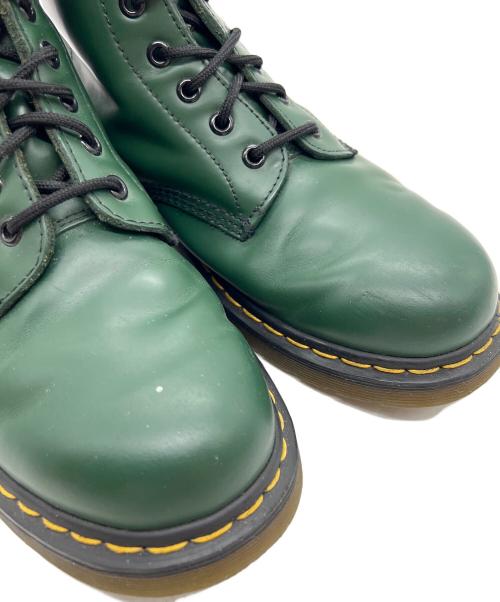 Dr.Martens（ドクターマーチン）Dr.Martens (ドクターマーチン) 8ホールブーツ グリーン サイズ:41の古着・服飾アイテム